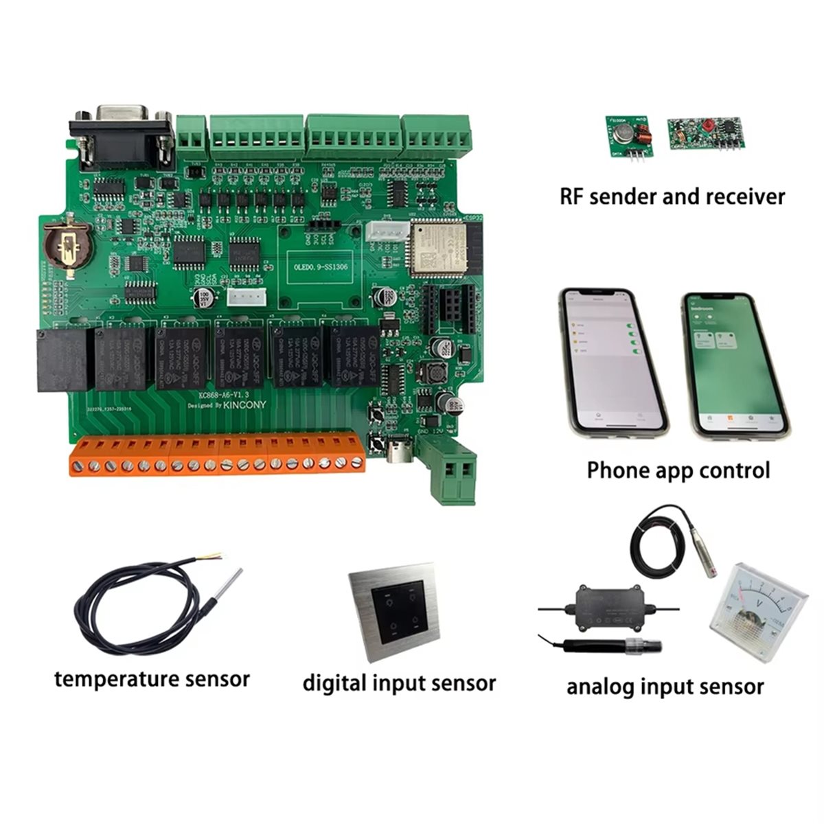บอร์ดพัฒนา KC868-A6 รองรับ MQT - Home Automation Systems Diy บทวิจารณ์และราคา